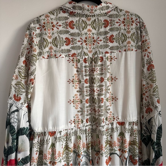 Anthropologie Women’s Eleanora Buttondown Maxi Shirt Dress Size XL - Picture 9 of 13